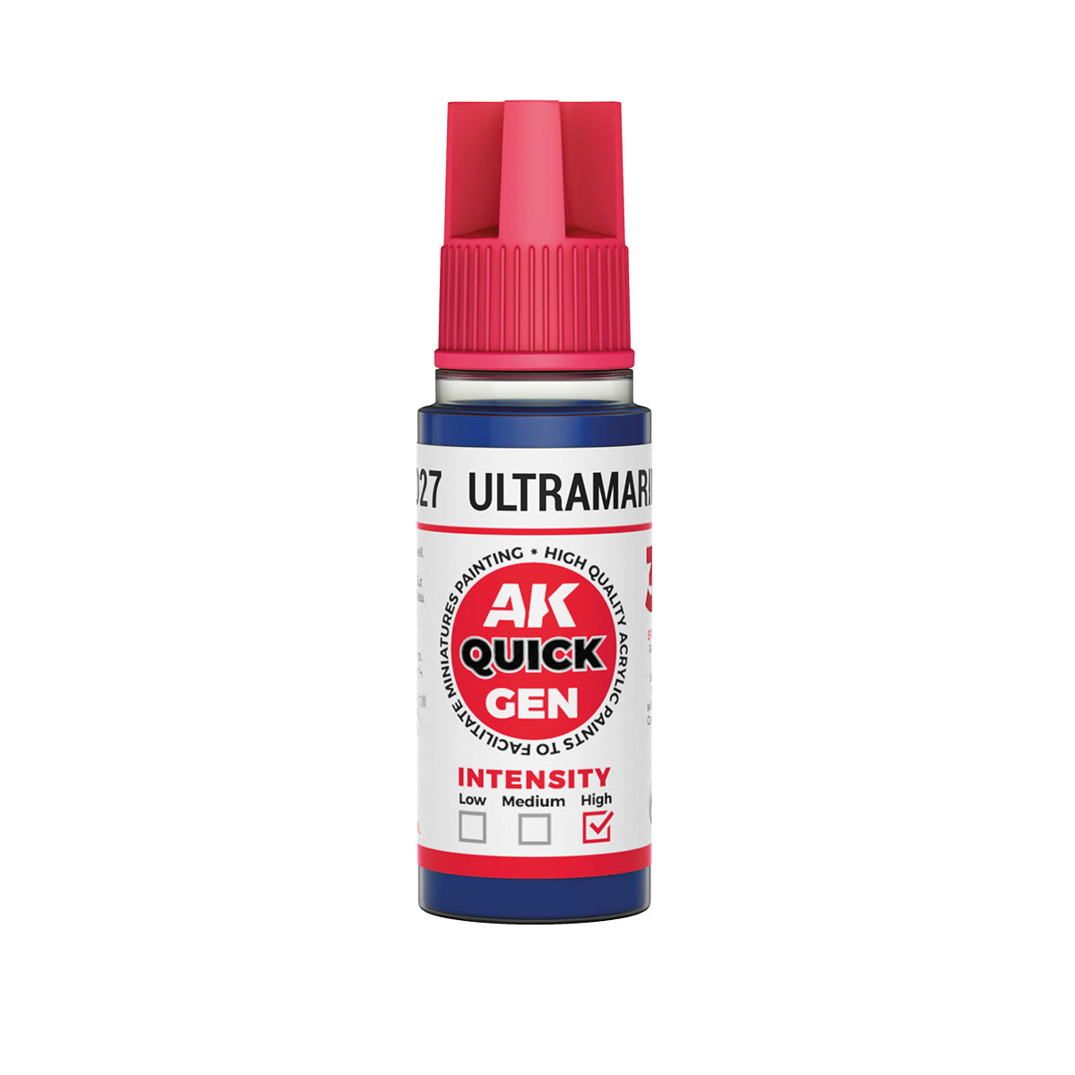 AK Interactive Quick Gen - Ultramarine Blue 18 ml - Trinity Hobby