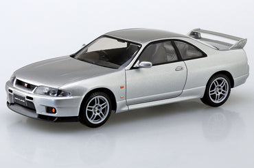 Aoshima 1/32 SNAP KIT #15-D Nissan R33 Skyline GT－R（Sonic Silver）