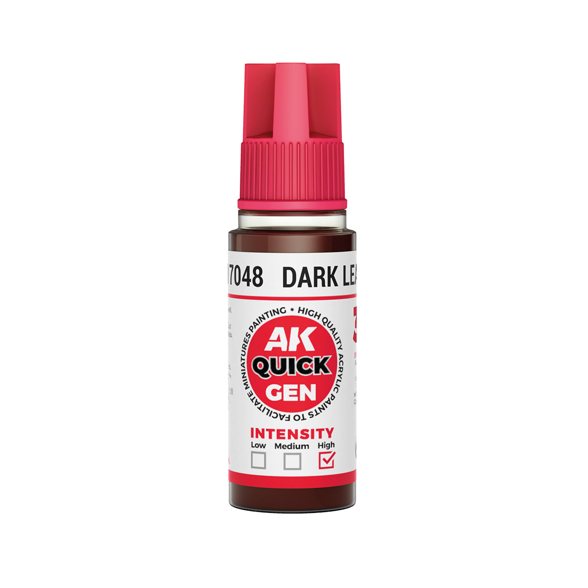 AK Interactive Quick Gen - Dark Leather 18 ml - Trinity Hobby