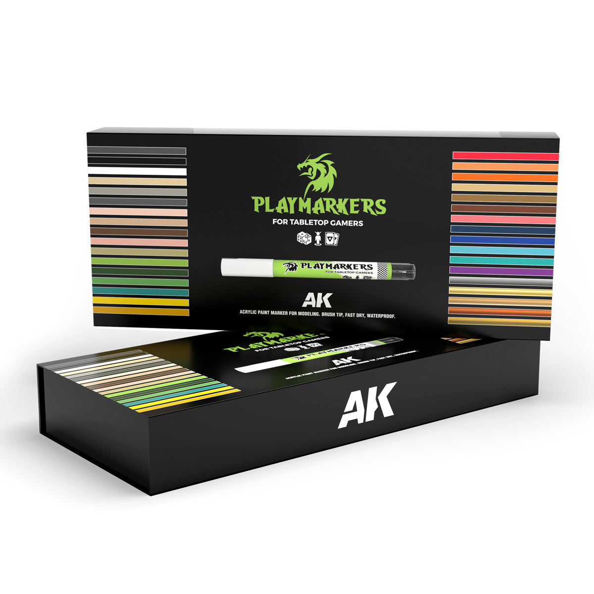 AK Interactive Special Box AK Playmarkers - Full Range 34 Playmarkers - Trinity Hobby