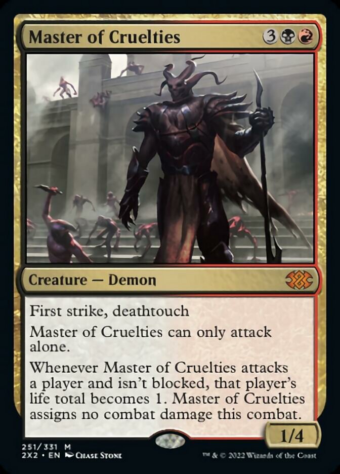 Master of Cruelties [Double Masters 2022] - Trinity Hobby