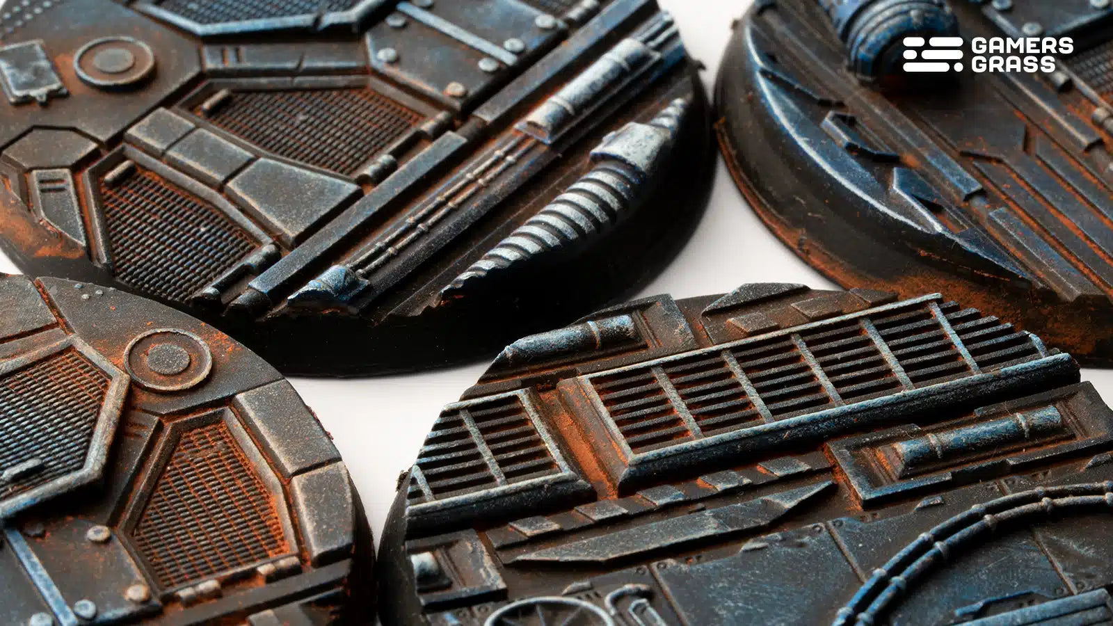 Gamers Grass Battle Ready Bases - Spaceship Corridor - Trinity Hobby