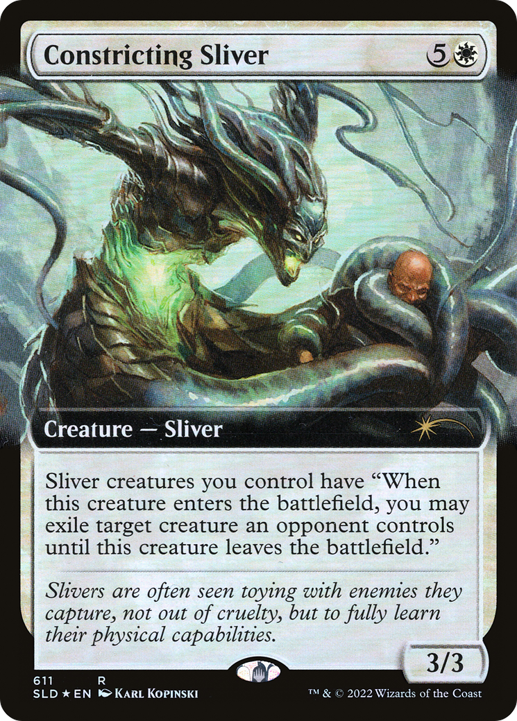 Constricting Sliver (Extended Art) [Secret Lair Drop Promos] - Trinity Hobby