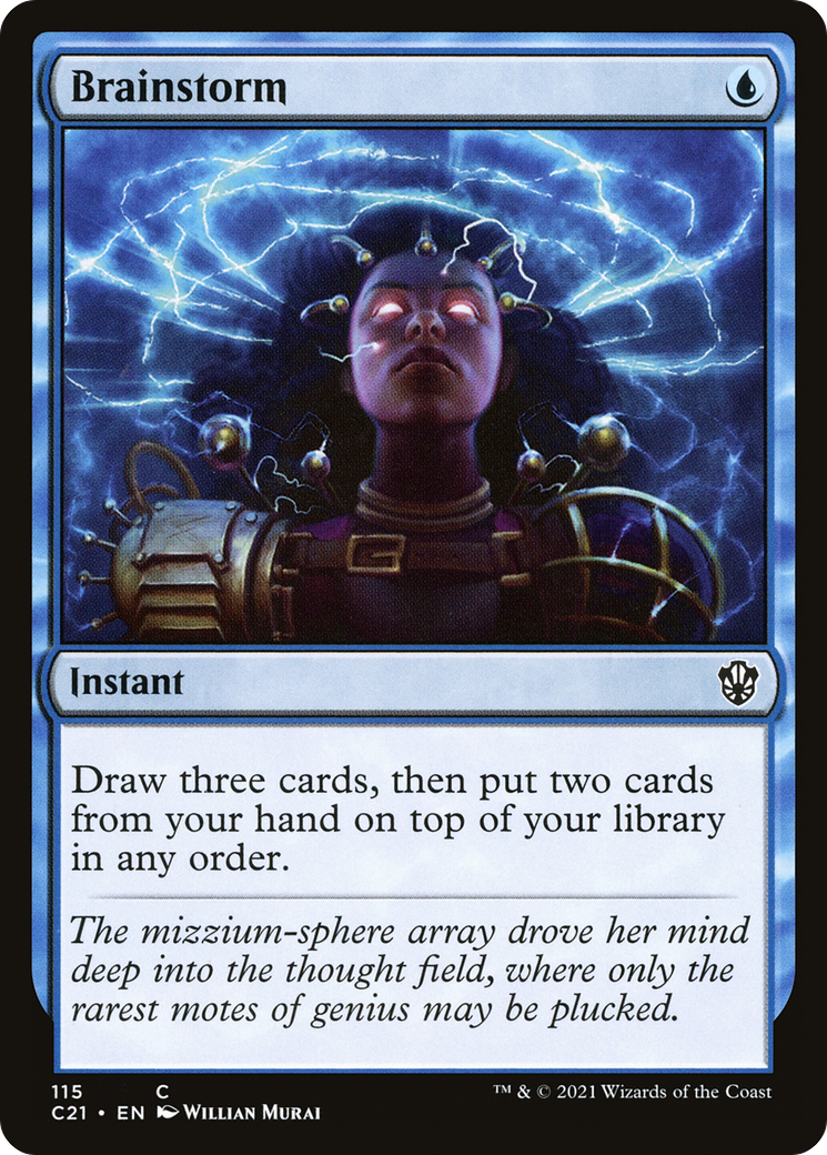 Brainstorm [Commander 2021] - Trinity Hobby
