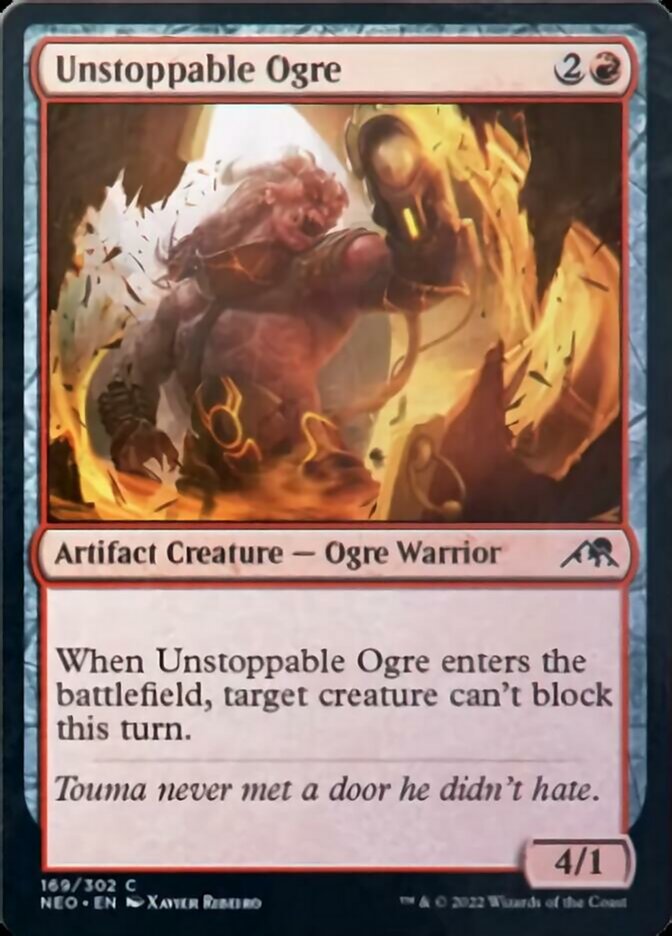 Unstoppable Ogre [Kamigawa: Neon Dynasty] - Trinity Hobby