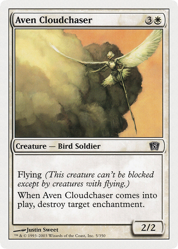 Aven Cloudchaser  (8ED-005) - [Eighth Edition] - Trinity Hobby