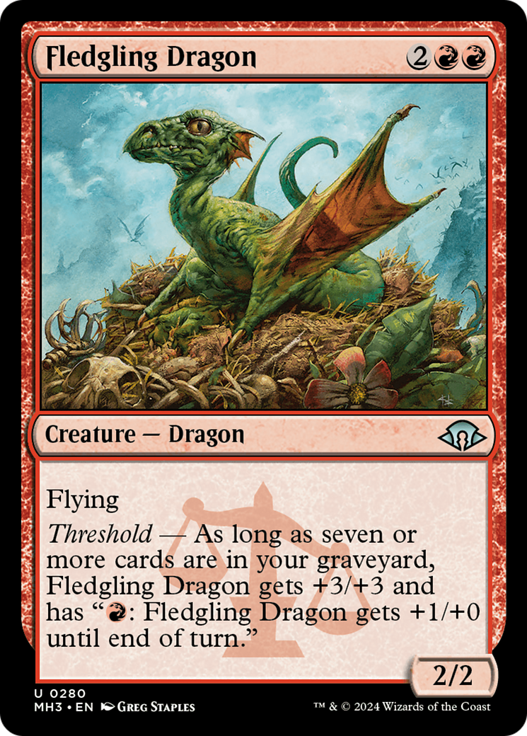 Fledgling Dragon [Modern Horizons 3] - Trinity Hobby