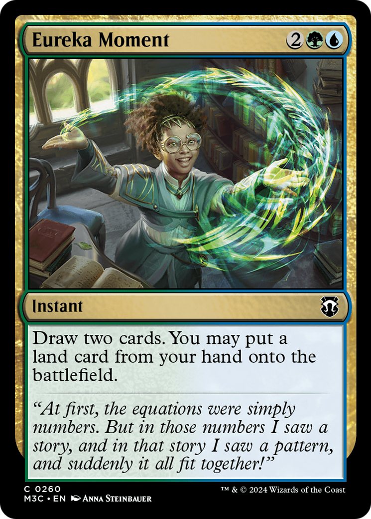 Eureka Moment (Ripple Foil) [Modern Horizons 3 Commander] - Trinity Hobby