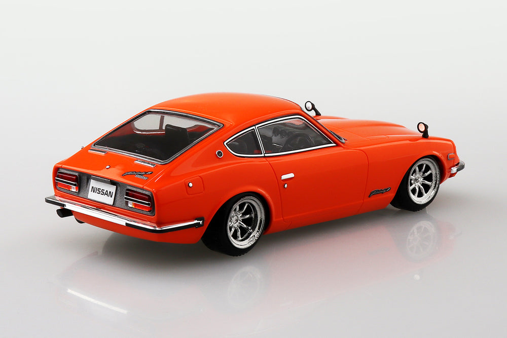 Aoshima 1/32 SNAP KIT #13-SP3 Nissan S30 Fairlady Z Custom Wheel (Orange)