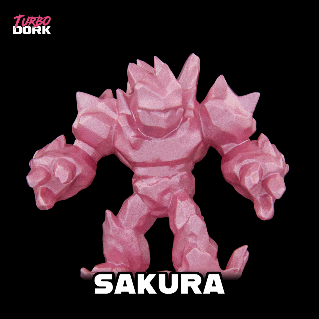 Turbo Dork Sakura Metallic Acrylic Paint 22ml Bottle - Trinity Hobby