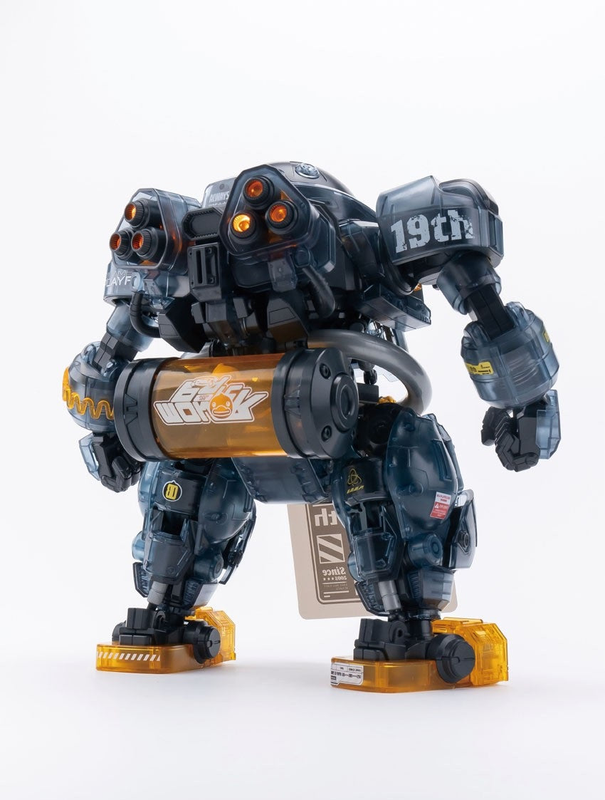 Eastern Model SHENGGE SOSKILL x ULTRA EGG SpaDuck 19th Anniversary Black Samurai Limited Edition Plastic Model Kit "Newest Mecha" - Trinity Hobby
