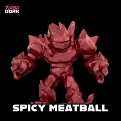Turbo Dork Spicy Meatball Metallic Acrylic Paint 22ml Bottle