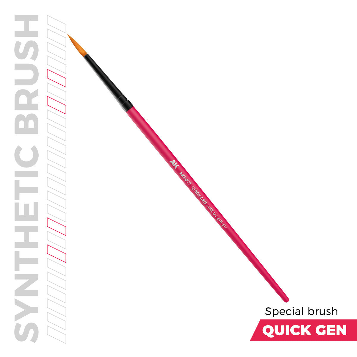 AK Interactive Quick Gen - Special Brush - Trinity Hobby