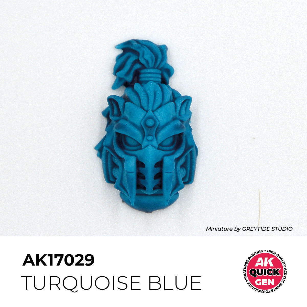 AK Interactive Quick Gen - Turquoise Blue 18 ml - Trinity Hobby