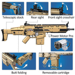 CaDa Military 17S Assault Rifle (1406 pcs)