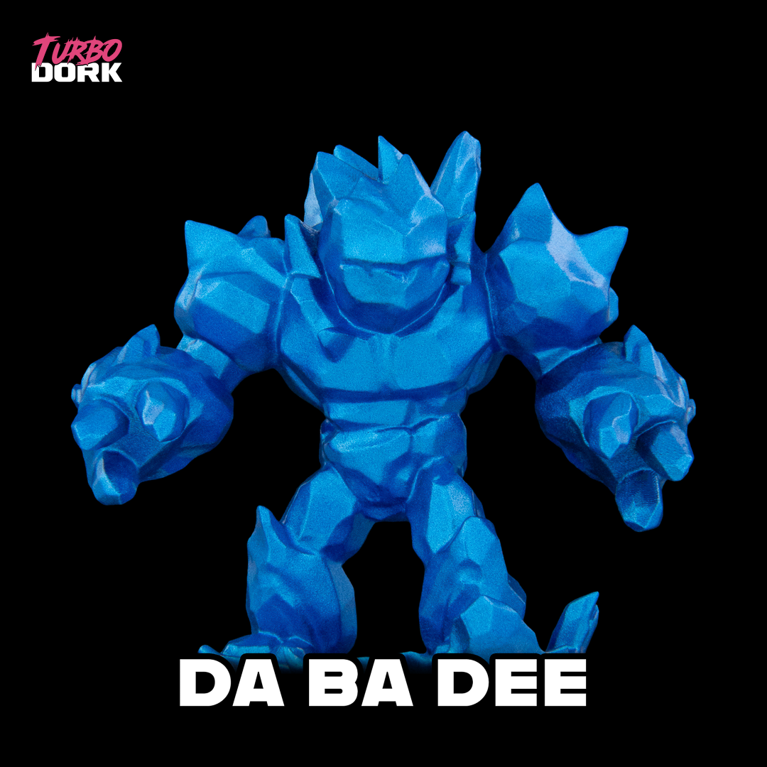 Turbo Dork Da Ba Dee Metallic Acrylic Paint 22ml Bottle - Trinity Hobby