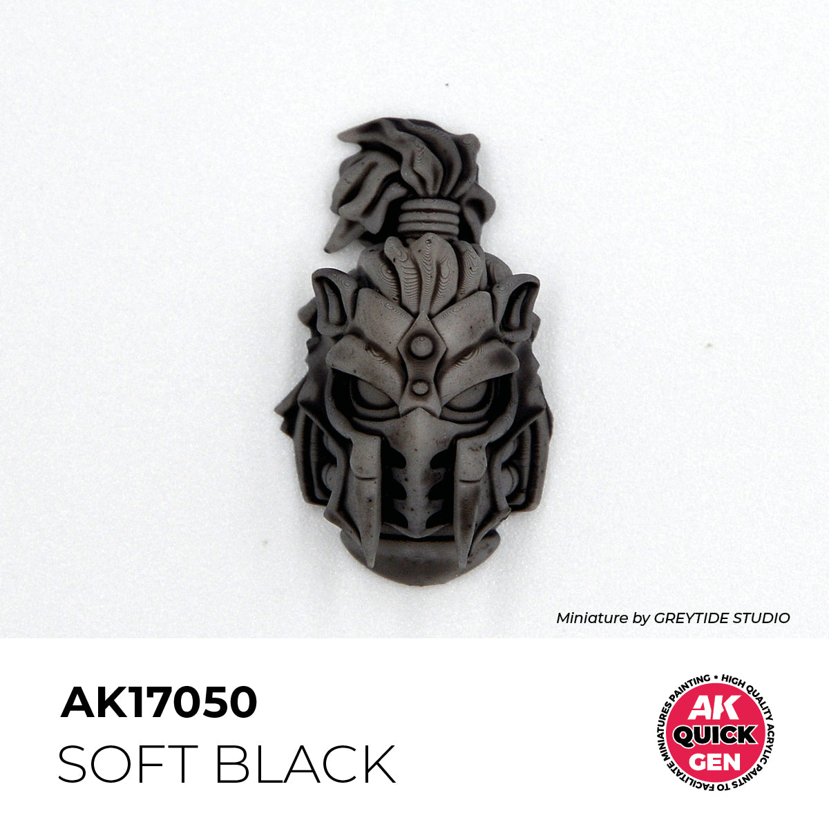 AK Interactive Quick Gen - Soft Black 18 ml - Trinity Hobby