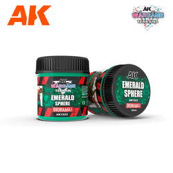 AK Interactive Wargame Battle Ground Terrains Emerald Sphere - 100ml (Acrylic)