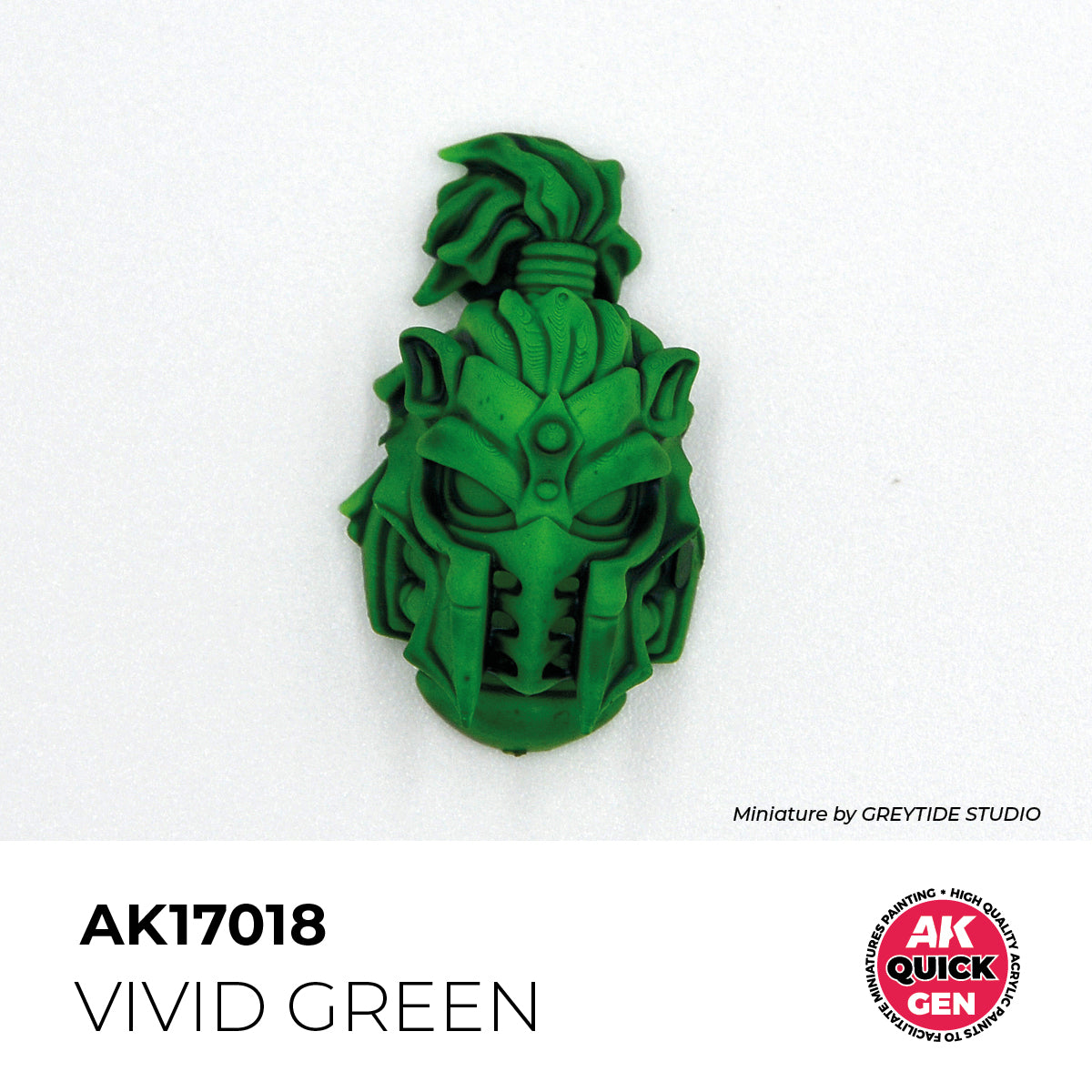 AK Interactive Quick Gen - Vivid Green 18 ml - Trinity Hobby