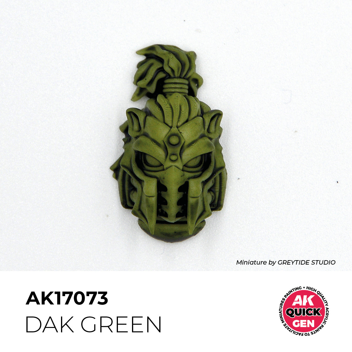AK Interactive Quick Gen - Dak Green 18 ml - Trinity Hobby