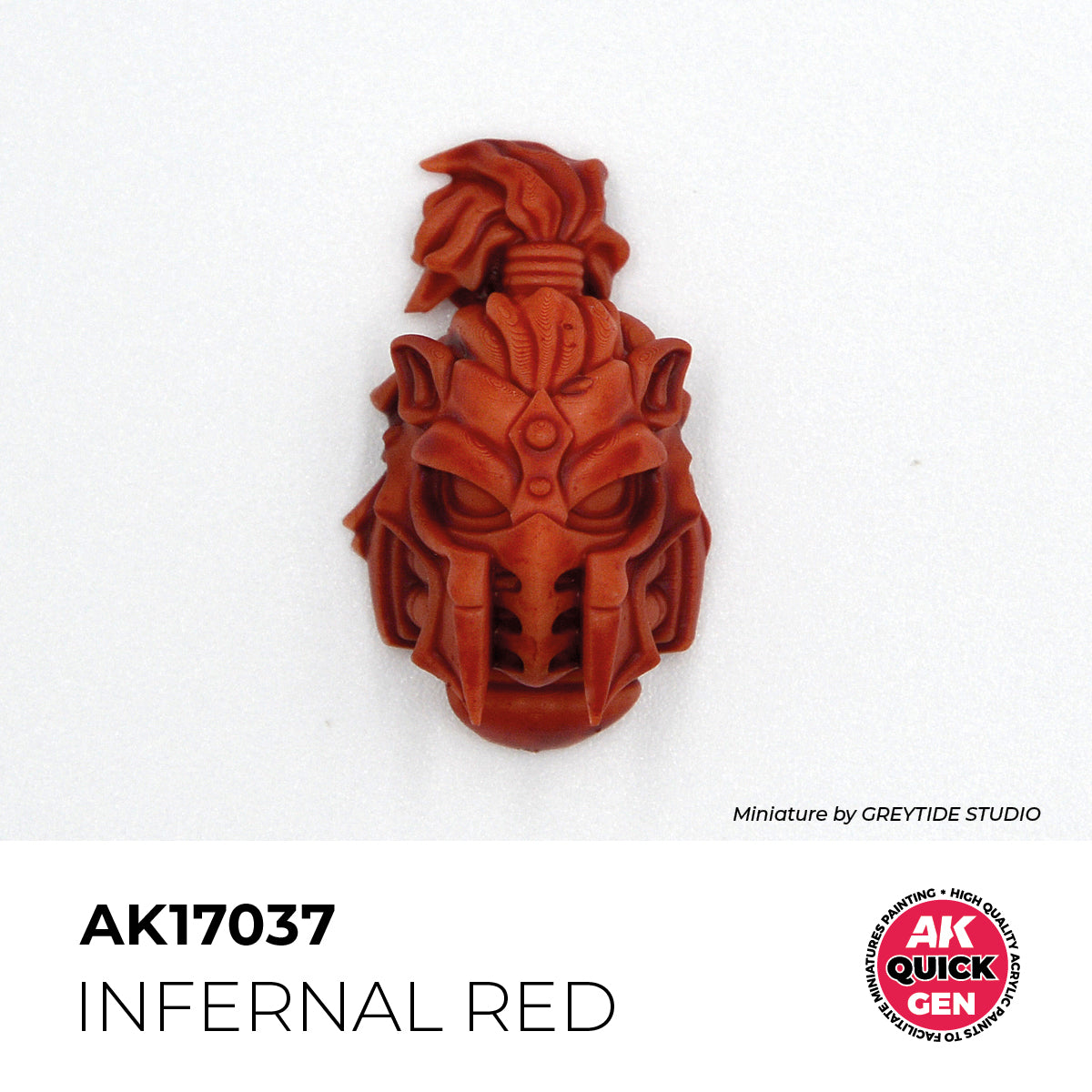 AK Interactive Quick Gen - Infernal Red 18 ml - Trinity Hobby