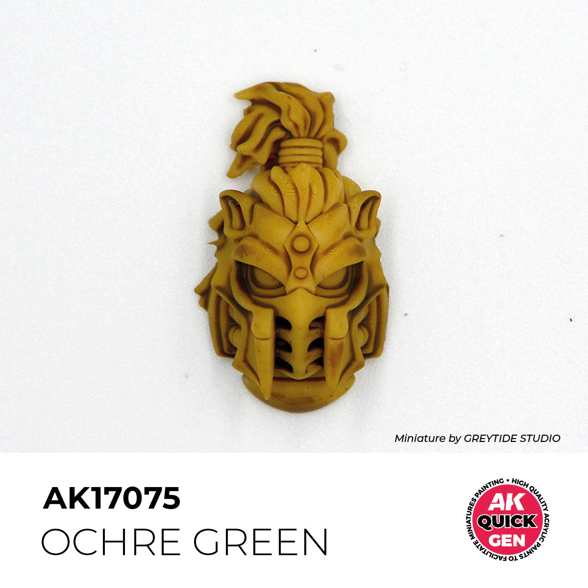 AK Interactive Quick Gen - Ochre Green 18 ml - Trinity Hobby