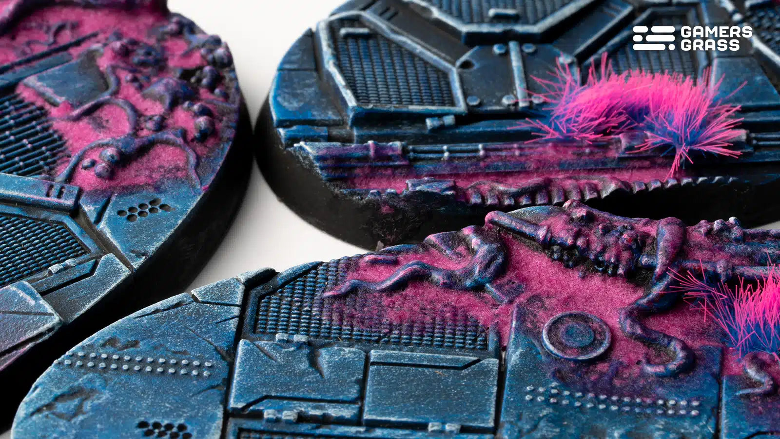 Gamers Grass Battle Ready Bases - Alien Infestation