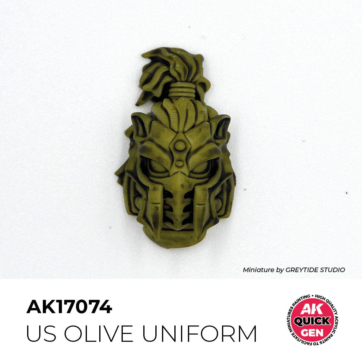 AK Interactive Quick Gen - Us Olive Uniform 18 ml - Trinity Hobby