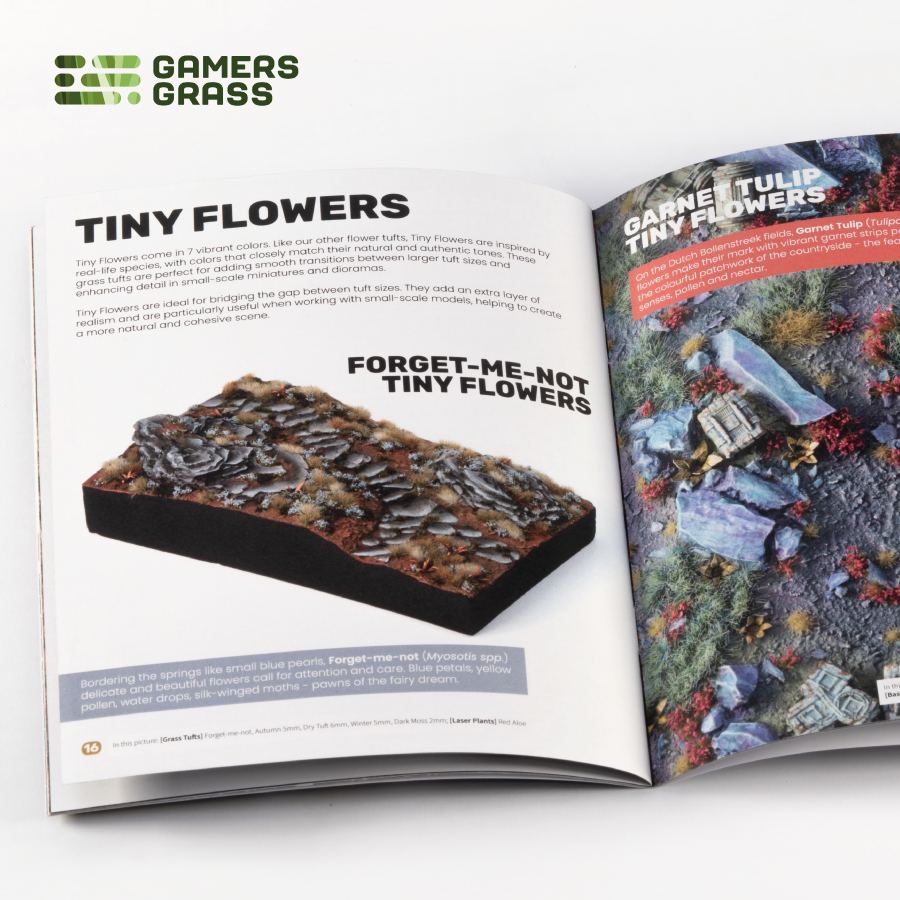 Gamers Grass Flower Core Set - Trinity Hobby