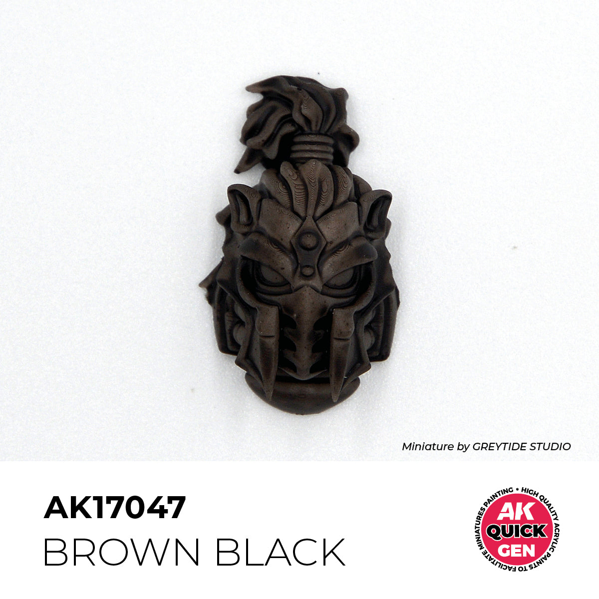AK Interactive Quick Gen - Brown Black 18 ml - Trinity Hobby
