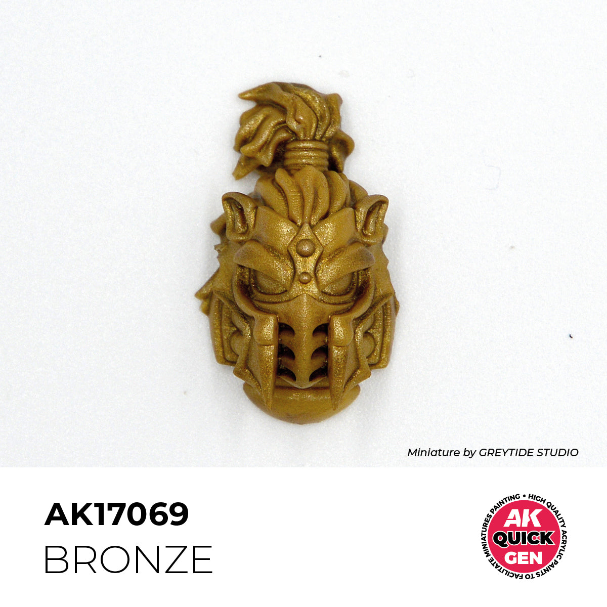 AK Interactive Quick Gen - Bronze 18 ml - Trinity Hobby