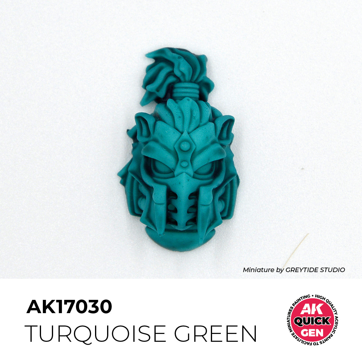 AK Interactive Quick Gen - Turquoise Green 18 ml - Trinity Hobby
