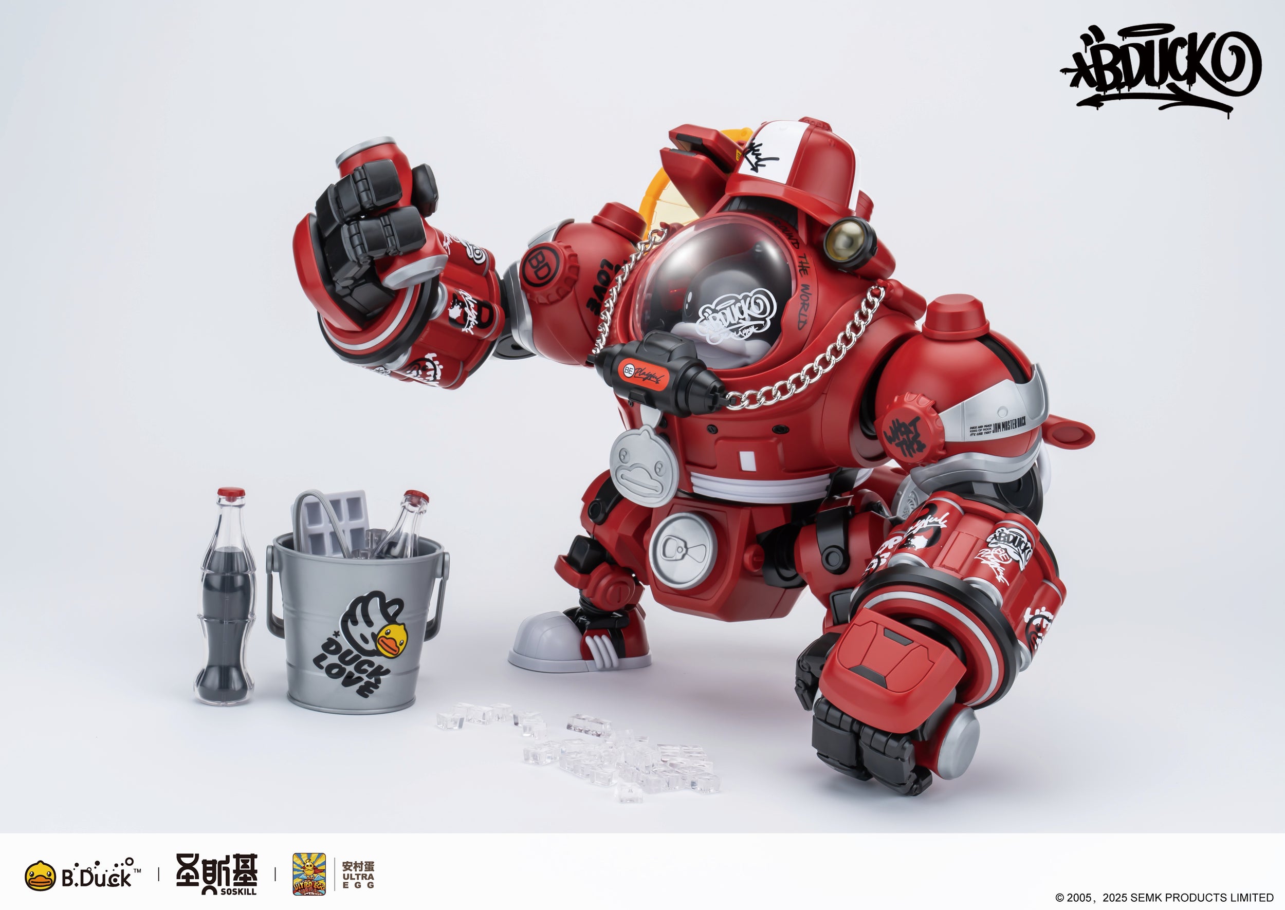 Eastern Model SHENGGE SOSKILL x ULTRA EGG Hip hop Duck Plastic Model Kit - Trinity Hobby