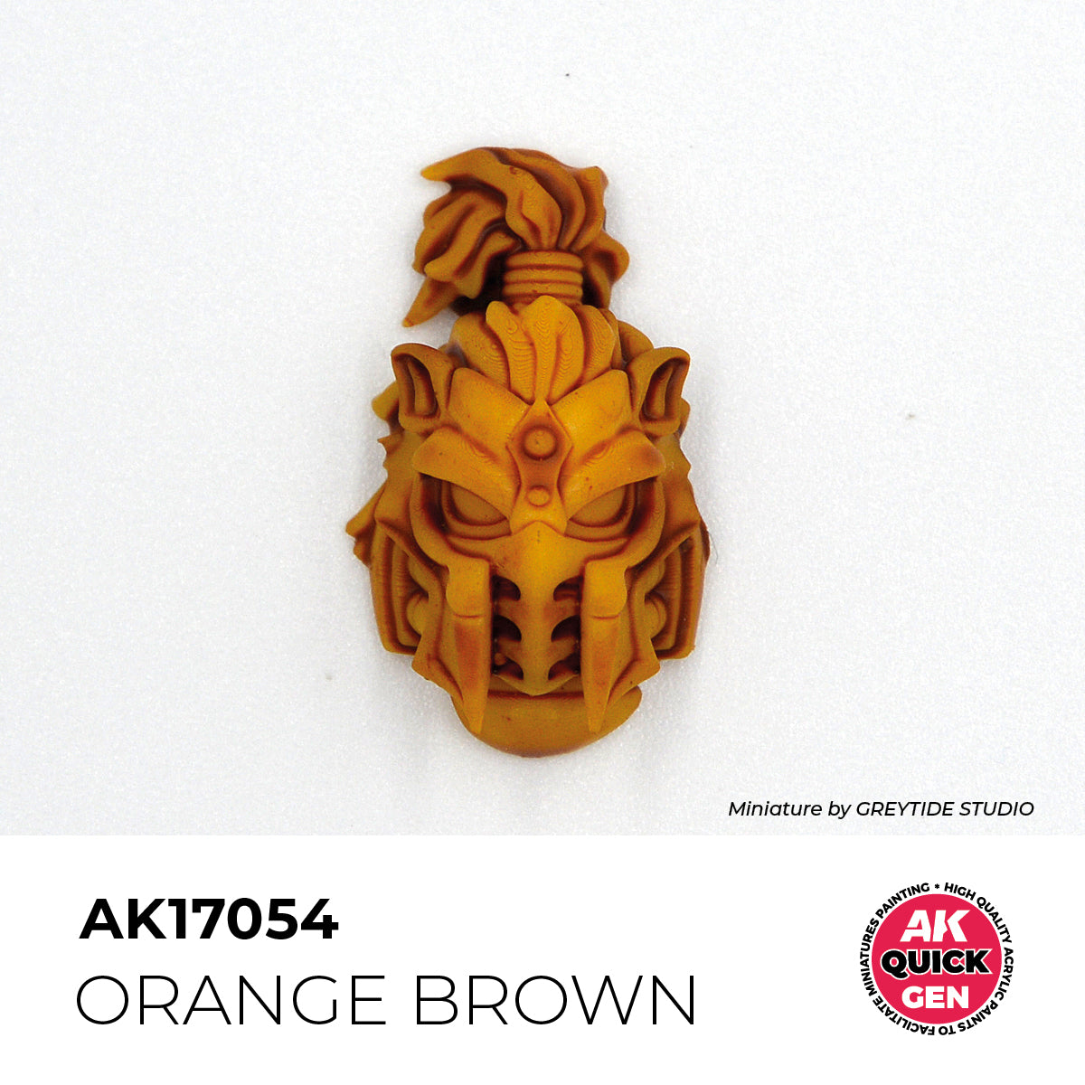 AK Interactive Quick Gen - Orange Brown 18 ml - Trinity Hobby