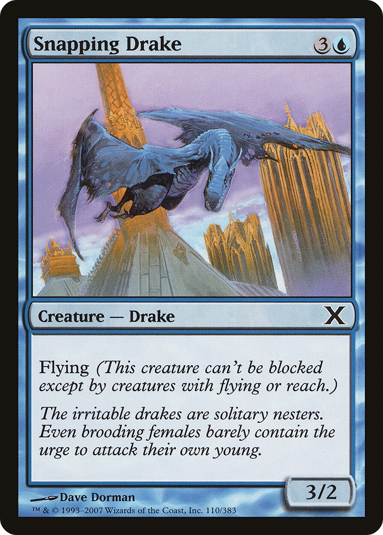 Snapping Drake  (10E-110) - [Tenth Edition] - Trinity Hobby