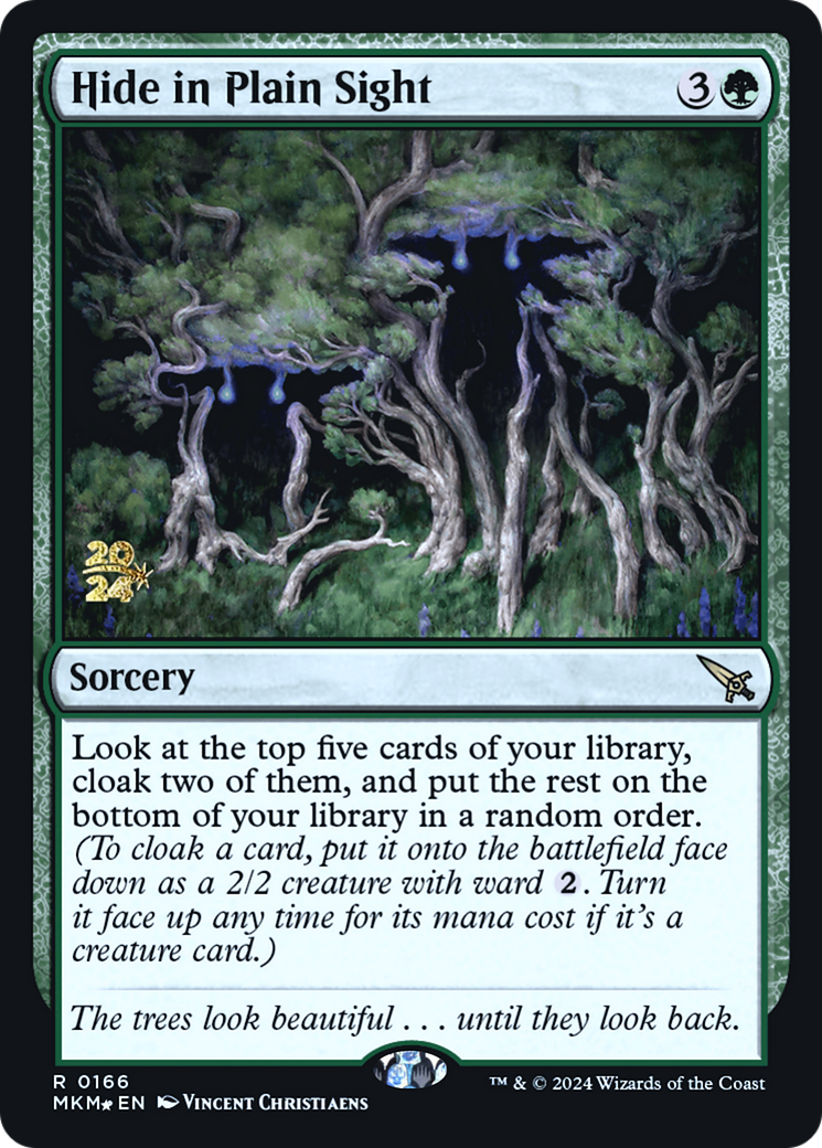 Hide in Plain Sight [Murders at Karlov Manor Prerelease Promos] - Trinity Hobby