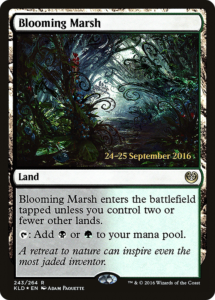 Blooming Marsh [Kaladesh Prerelease Promos] - Trinity Hobby
