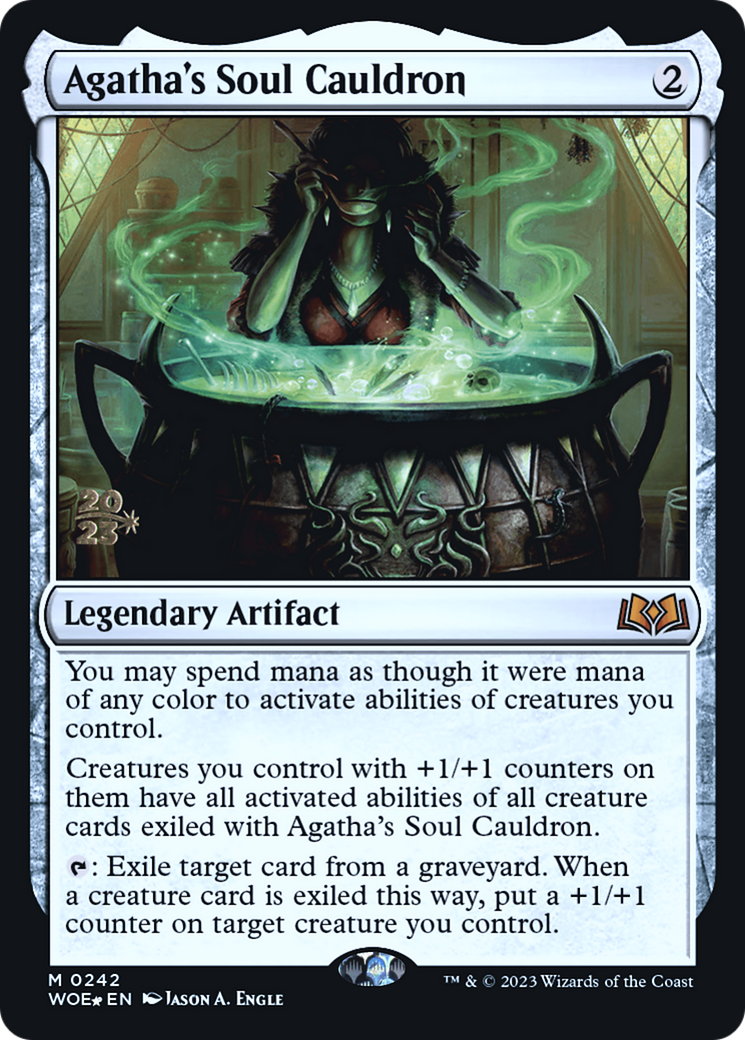 Agatha's Soul Cauldron [Wilds of Eldraine Prerelease Promos] - Trinity Hobby