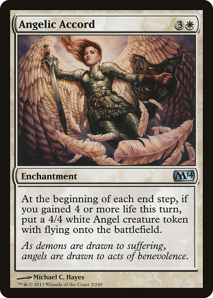 Angelic Accord [Magic 2014] - Trinity Hobby