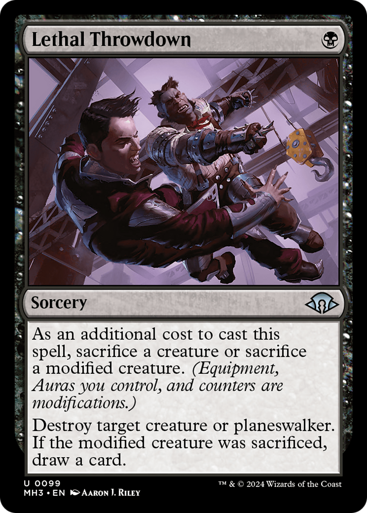 Lethal Throwdown [Modern Horizons 3] - Trinity Hobby