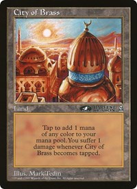City of Brass (4th Place) (Oversized) [Oversize Cards] - Trinity Hobby