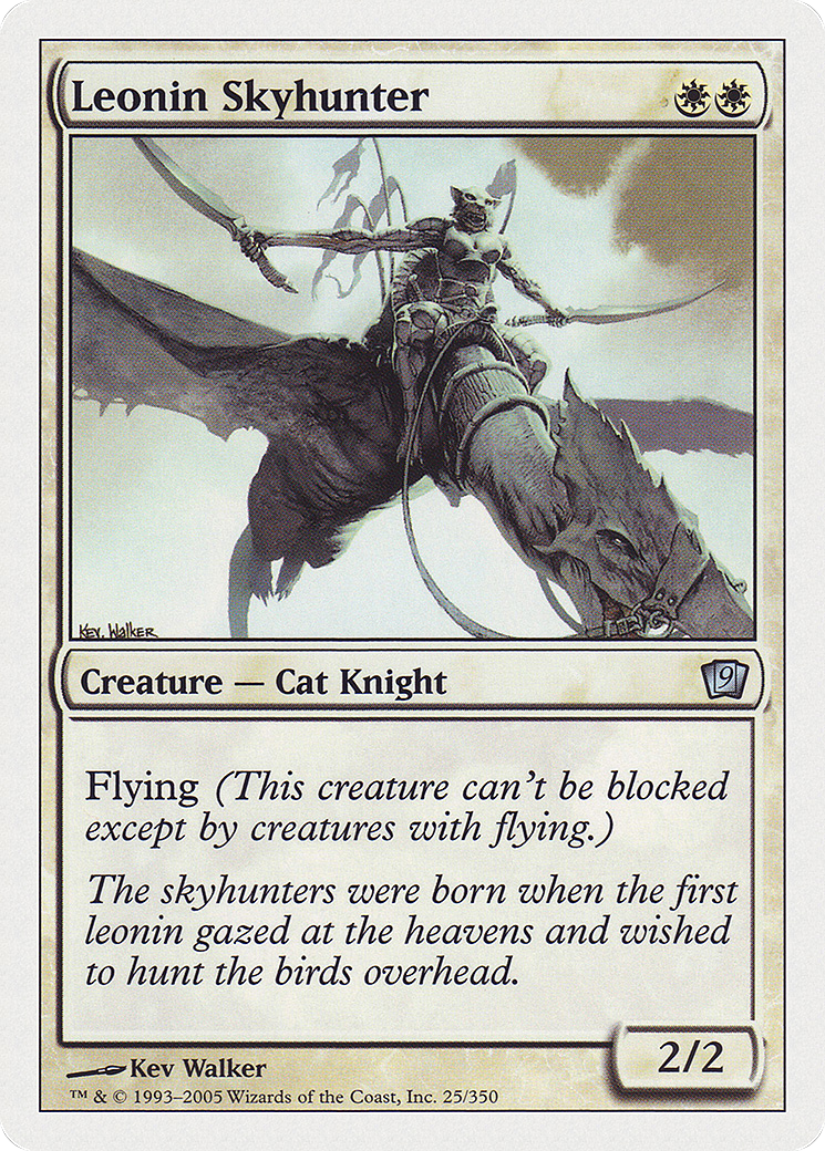 Leonin Skyhunter  (9ED-025) - [Ninth Edition] - Trinity Hobby
