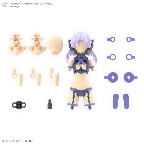 30MS OPTION PARTS SET 11  (FANG COSTUME) [COLOR A] - Trinity Hobby