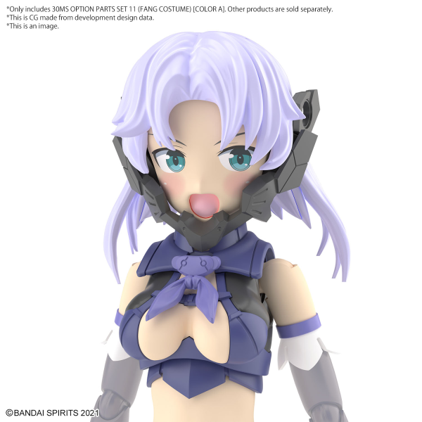 30MS OPTION PARTS SET 11  (FANG COSTUME) [COLOR A] - Trinity Hobby