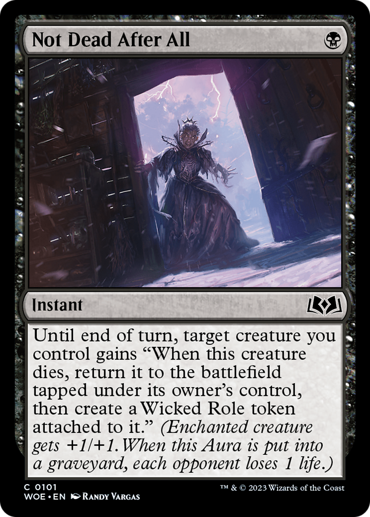 Not Dead After All [Wilds of Eldraine] - Trinity Hobby