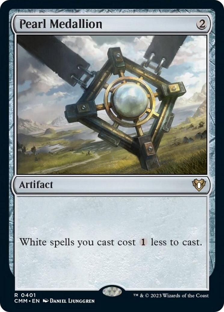 Pearl Medallion [Commander Masters] - Trinity Hobby