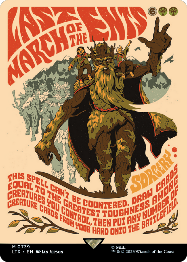 Last March of the Ents (Borderless Poster) [The Lord of the Rings: Tales of Middle-Earth] - Trinity Hobby