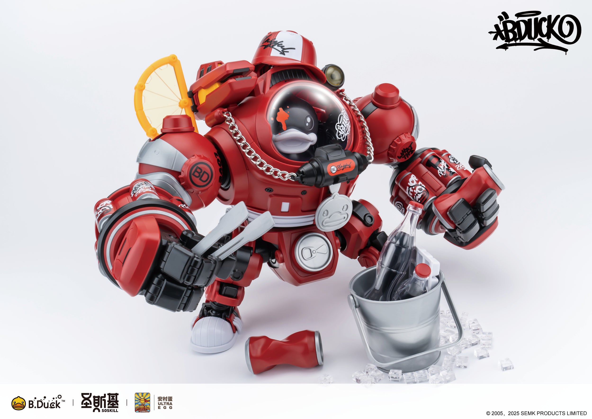 Eastern Model SHENGGE SOSKILL x ULTRA EGG Hip hop Duck Plastic Model Kit - Trinity Hobby