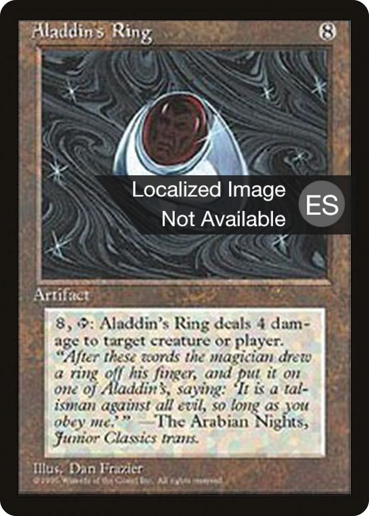 Aladdin's Ring [Fourth Edition (Foreign Black Border)] - Trinity Hobby