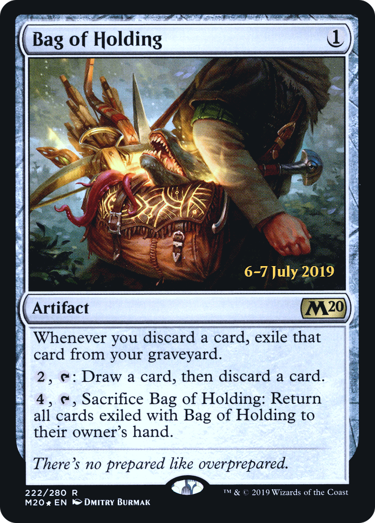 Bag of Holding [Core Set 2020 Prerelease Promos] - Trinity Hobby